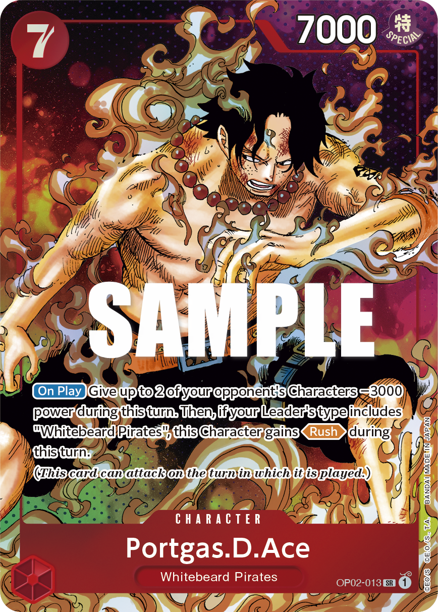 Portgas D. Ace (Alt Art) — OP-02 Paramount War