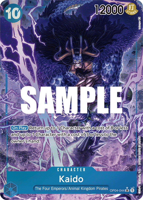 Kaido (Alt Art) — OP-04 Kingdoms of Intrigue