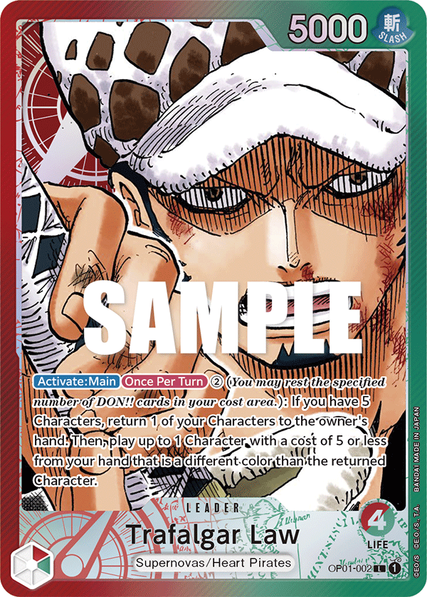 Trafalgar Law (Leader Alt) — OP-01 Romance Dawn