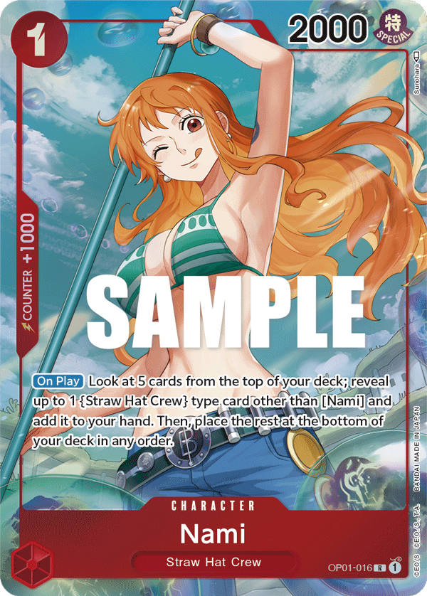 Nami (Alt Art) — OP-01 Romance Dawn