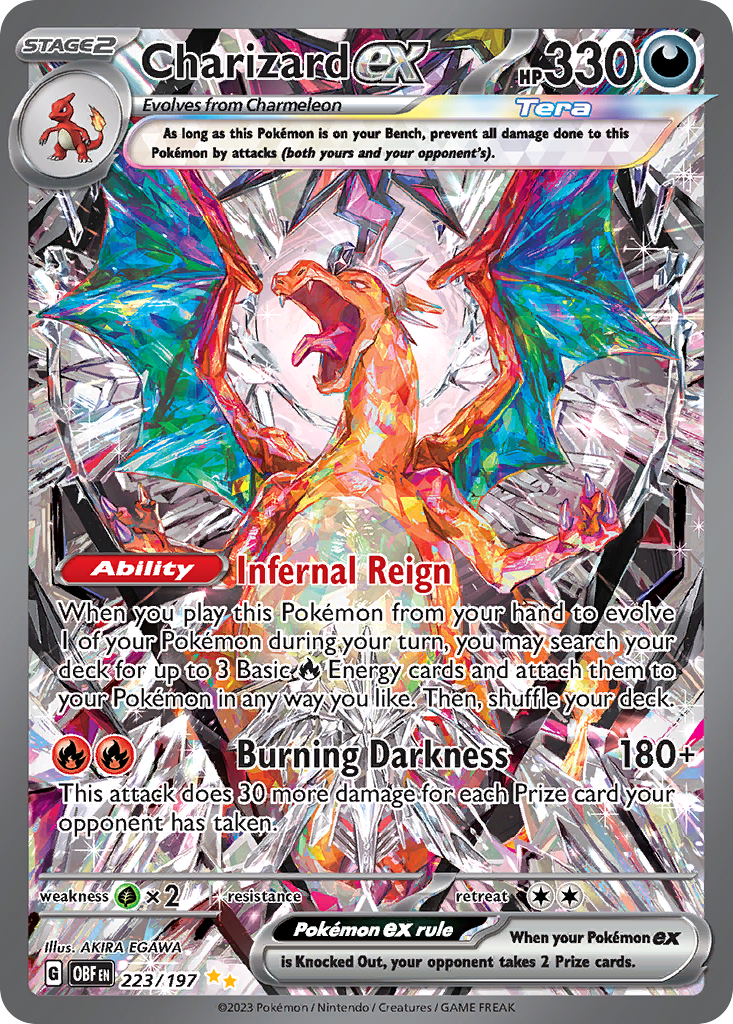 Charizard ex (SIR) — Obsidian Flames
